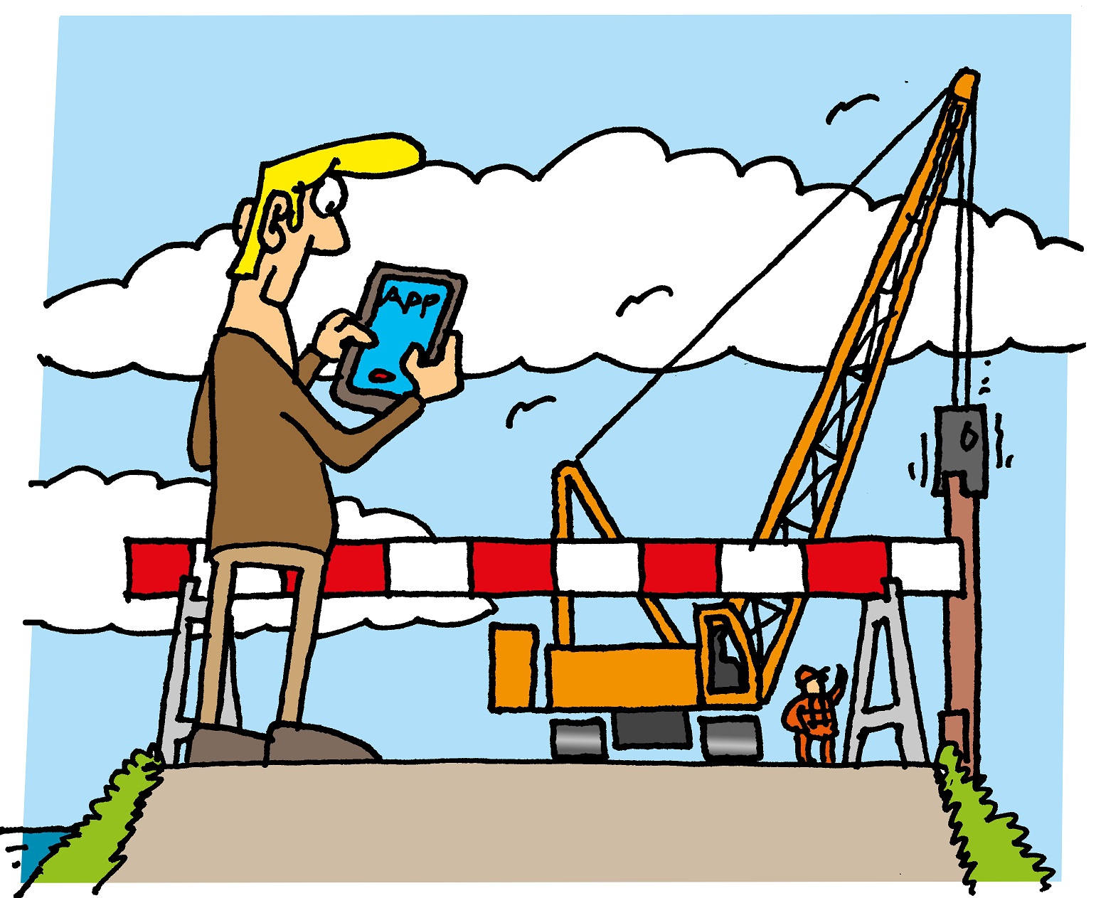 Een ongeluk zit in een klein hoekje