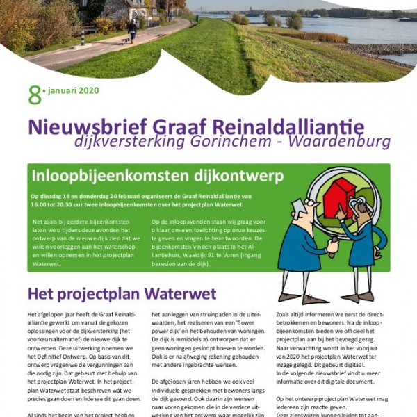 Voorkant nieuwsbrief